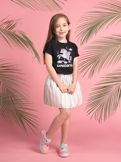 Camiseta de unicornio linda para niños SK