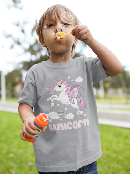 Camiseta de unicornio linda para niños SK