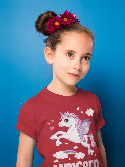 Camiseta de unicornio linda para niños SK