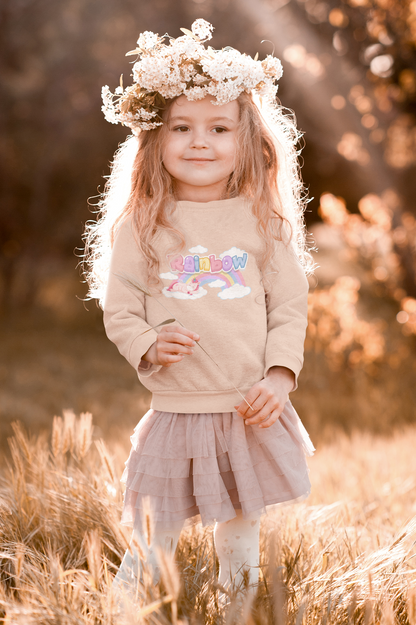 Unicornio yace bajo el arcoíris - Sudadera Mini Changer 2.0 ST/ST SH para niños
