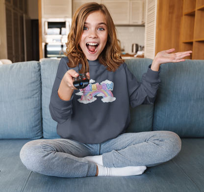 Unicornio yace bajo el arcoíris - Sudadera Mini Changer 2.0 ST/ST SH para niños