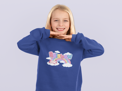 Unicornio yace bajo el arcoíris - Sudadera Mini Changer 2.0 ST/ST SH para niños