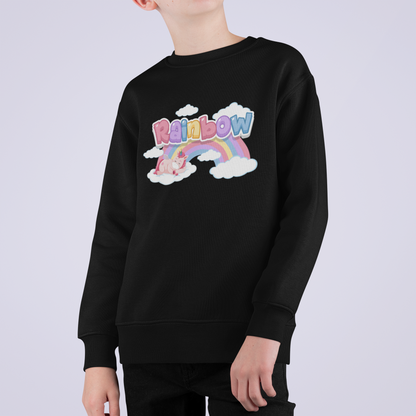 Unicornio yace bajo el arcoíris - Sudadera Mini Changer 2.0 ST/ST SH para niños