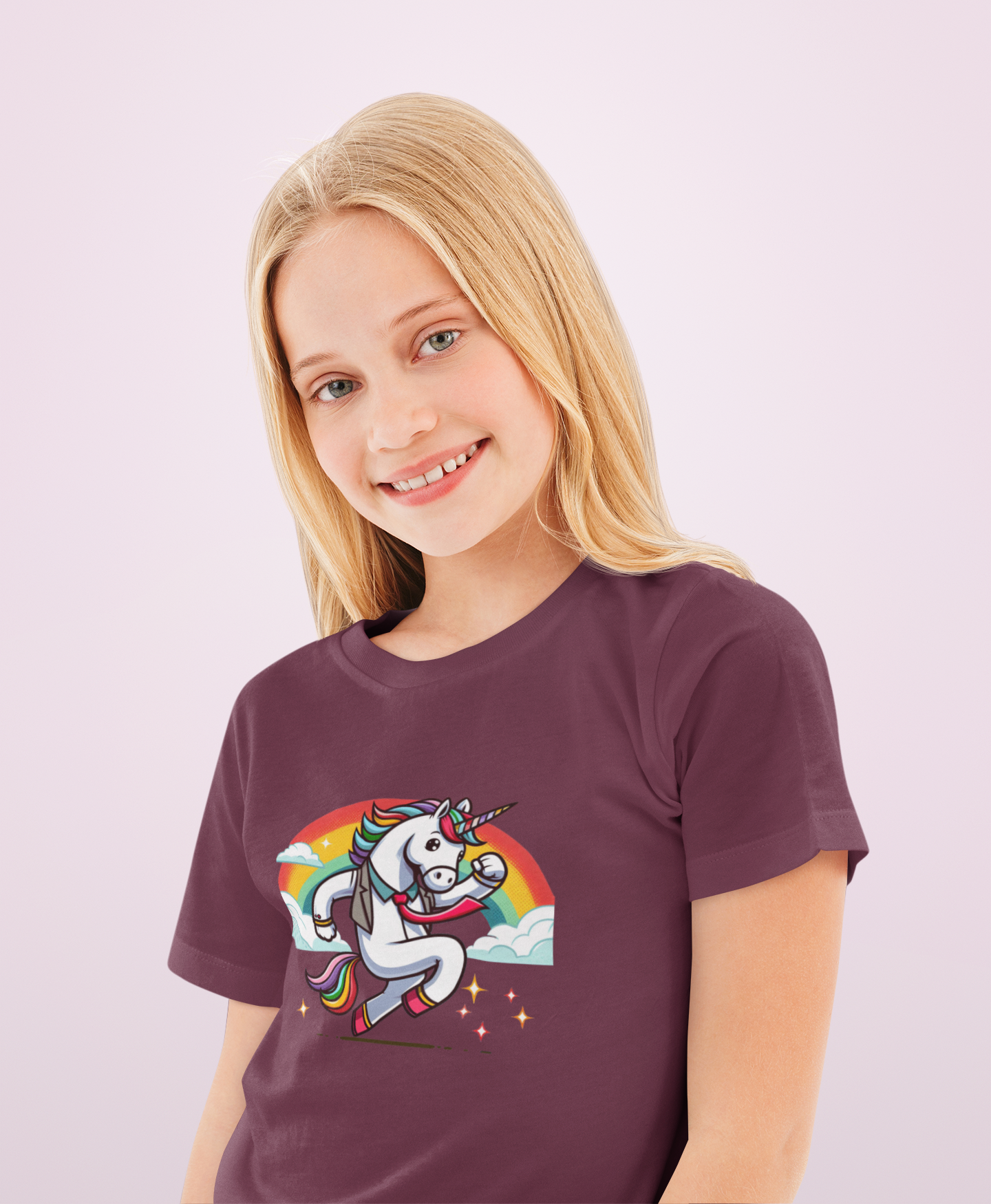 Einhorn mit Regenbogen - Mini Creator 2.0 Kids T-Shirt SK