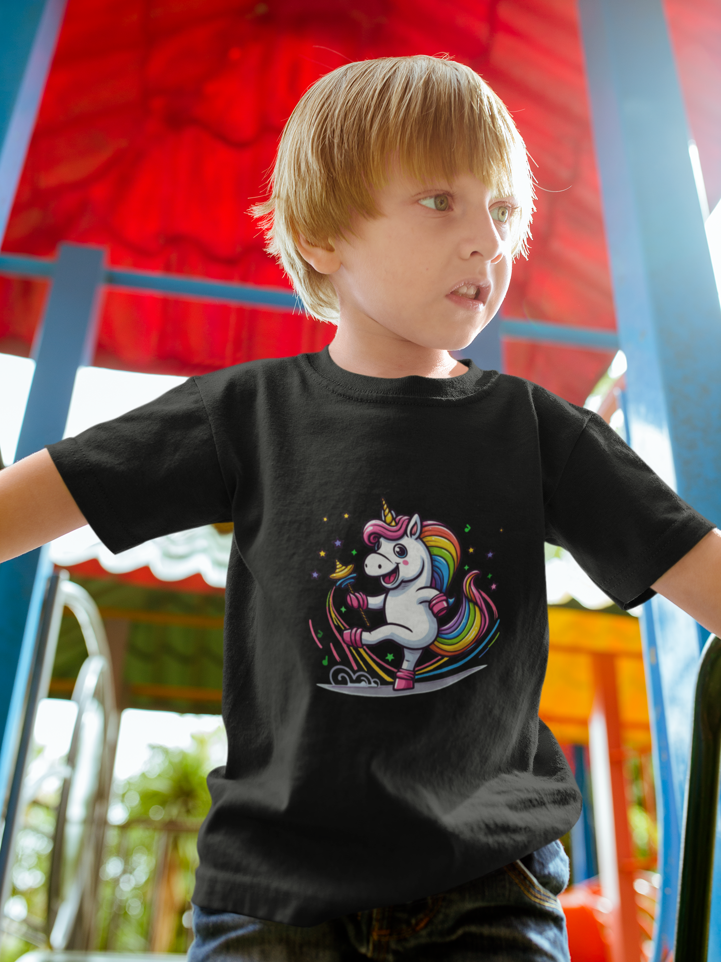 Einhorn tanzt - Mini Creator 2.0 Kids T-Shirt SK