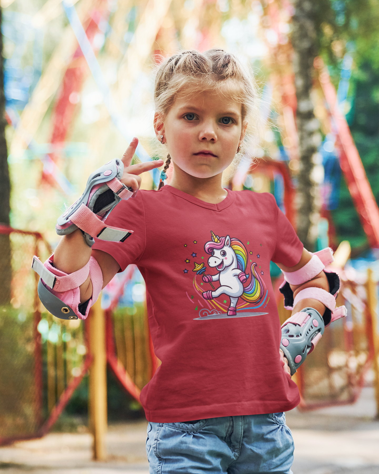 Einhorn tanzt - Mini Creator 2.0 Kids T-Shirt SK