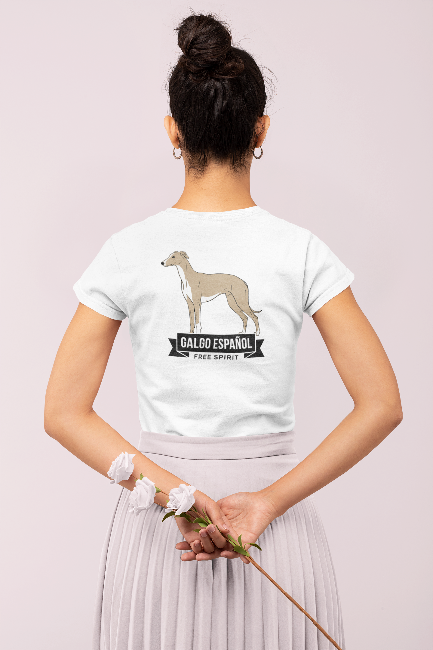 Galgo Espanol Free Spirit - Damen Muser T-Shirt SH  - Damen Premium Organic Shirt