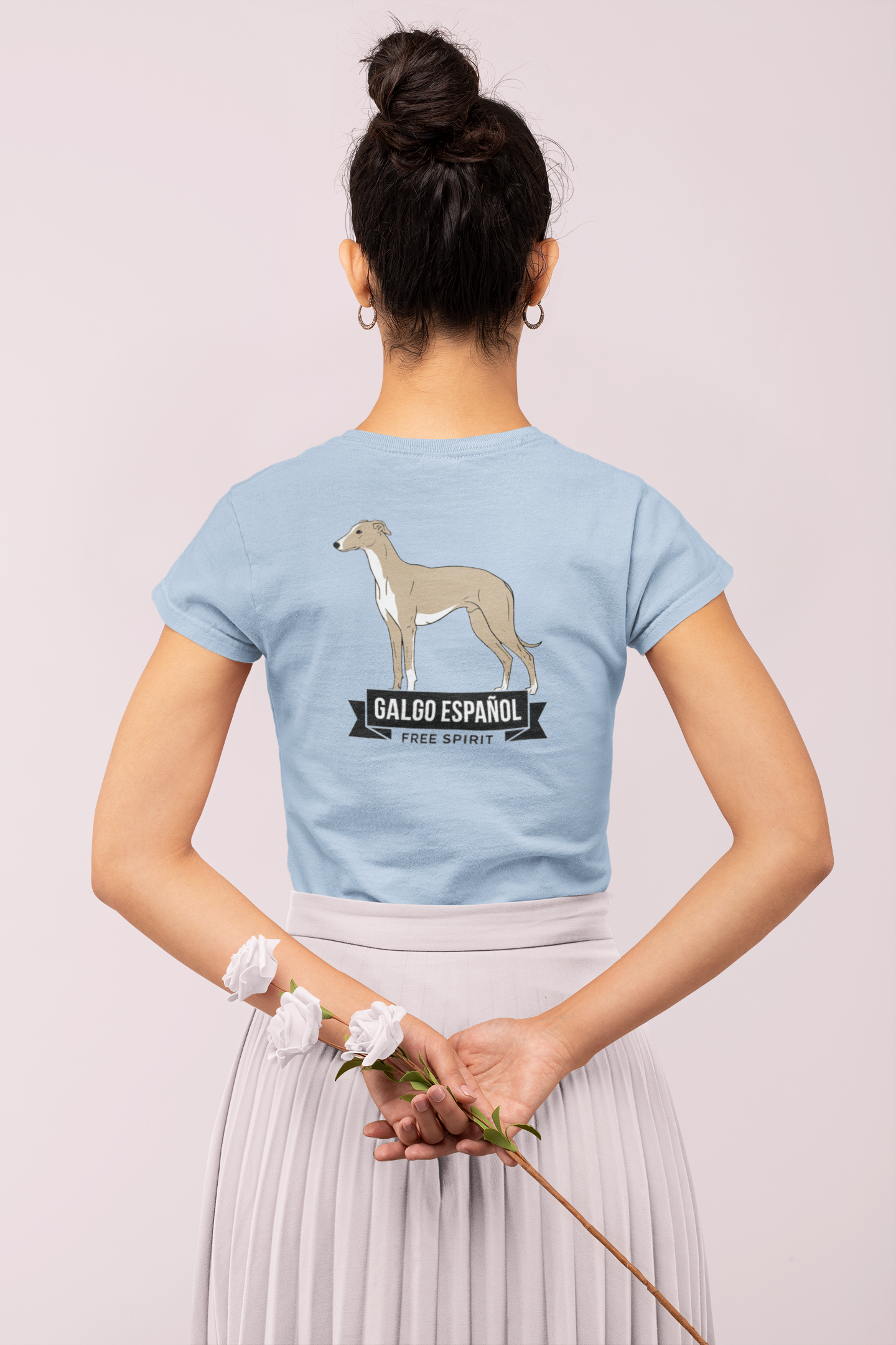 Galgo Espanol Free Spirit - Damen Muser T-Shirt SH  - Damen Premium Organic Shirt