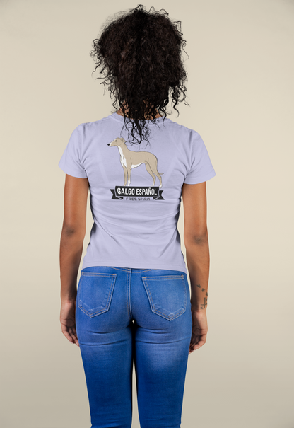 Galgo Espanol Free Spirit - Damen Muser T-Shirt SH  - Damen Premium Organic Shirt