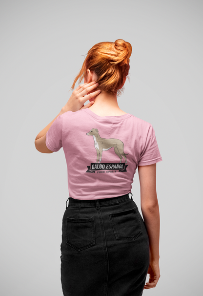 Galgo Espanol Free Spirit - Damen Muser T-Shirt SH  - Damen Premium Organic Shirt