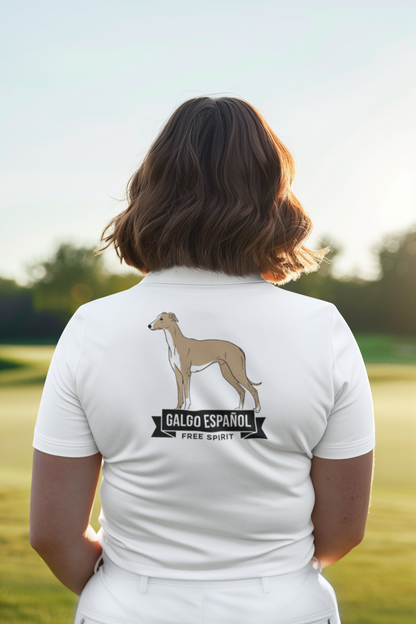 Galgo Espanol Free Spirit - Damen Polo Shirt SH