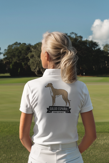 Galgo Espanol Free Spirit - Damen Polo Shirt SH