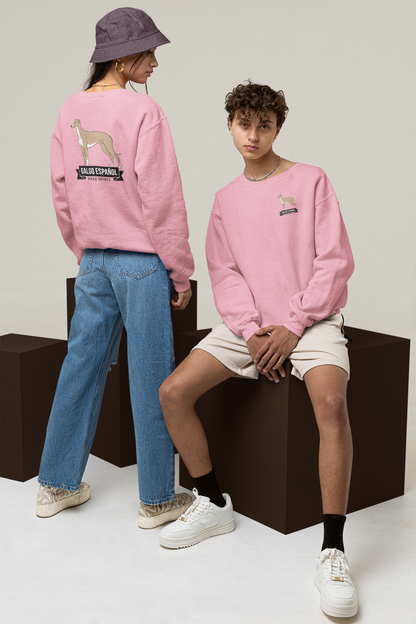 Galgo Espanol Free Spirit beidseitiger Druck - Unisex Erwachsenen Bio Changer Sweatshirt ST/ST SH