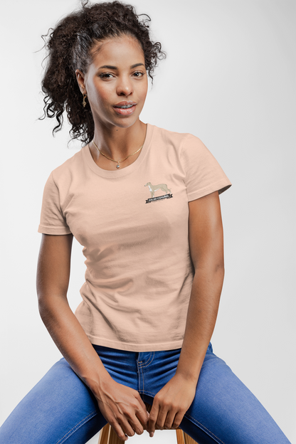 Galgo Espanol Free Spirit beidseitiger Druck -  Damen Muser Premium Organic Shirt SH