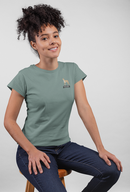 Galgo Espanol Free Spirit beidseitiger Druck -  Damen Muser Premium Organic Shirt SH