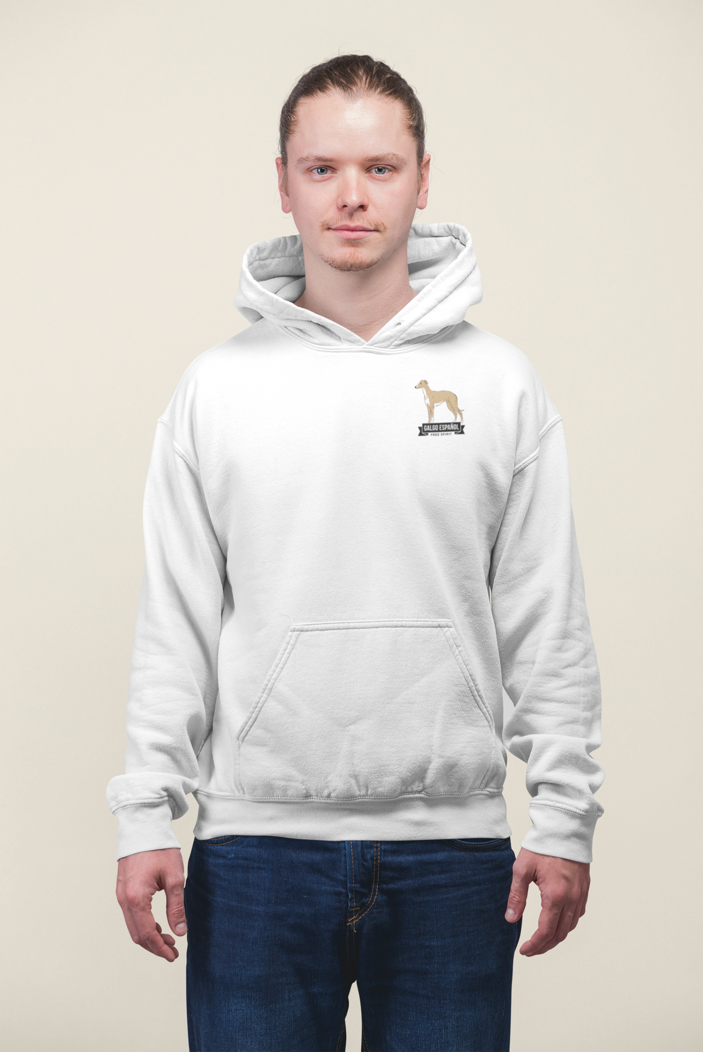 Galgo Espanol Free Spirit beidseitiger Druck - Unisex Erwachsenen Bio Organic Cruiser Hoodie 2.0 ST/ST SH