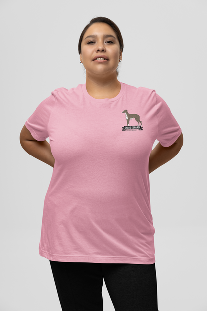 Galgo Espanol Free Spirit beidseitiger Druck - Unisex Erwachsenen Bio Creator T-Shirt ST/ST SH  - Herren Premium Organic Shirt 2.0 ST/ST