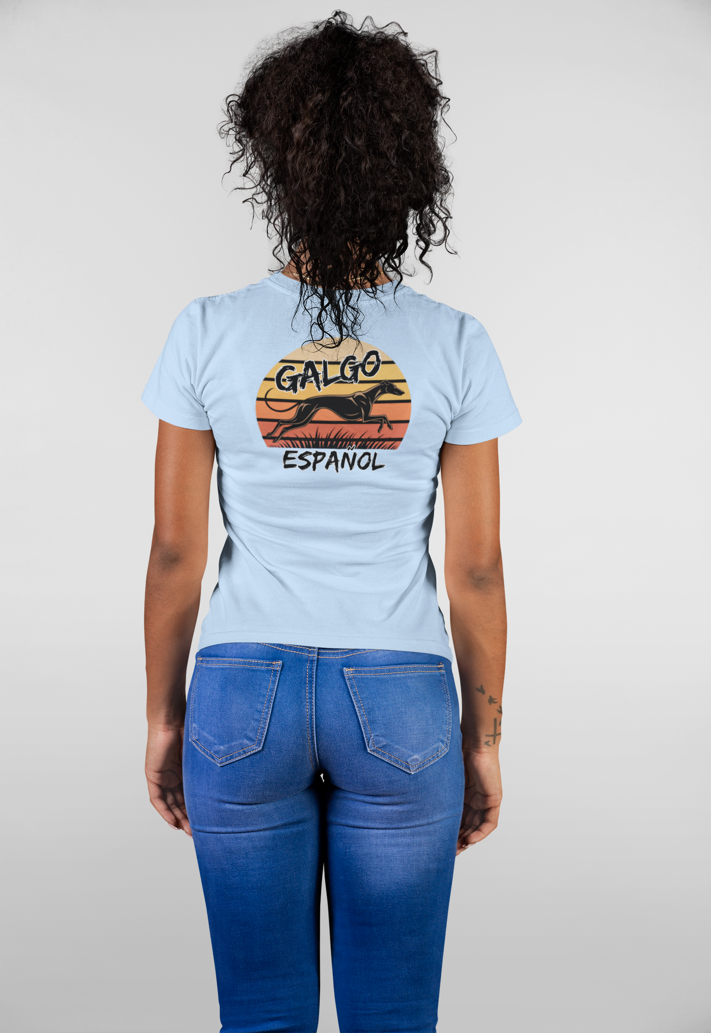 Galgo Espanol Sunset Run - Damen Muser Premium Organic Shirt SH