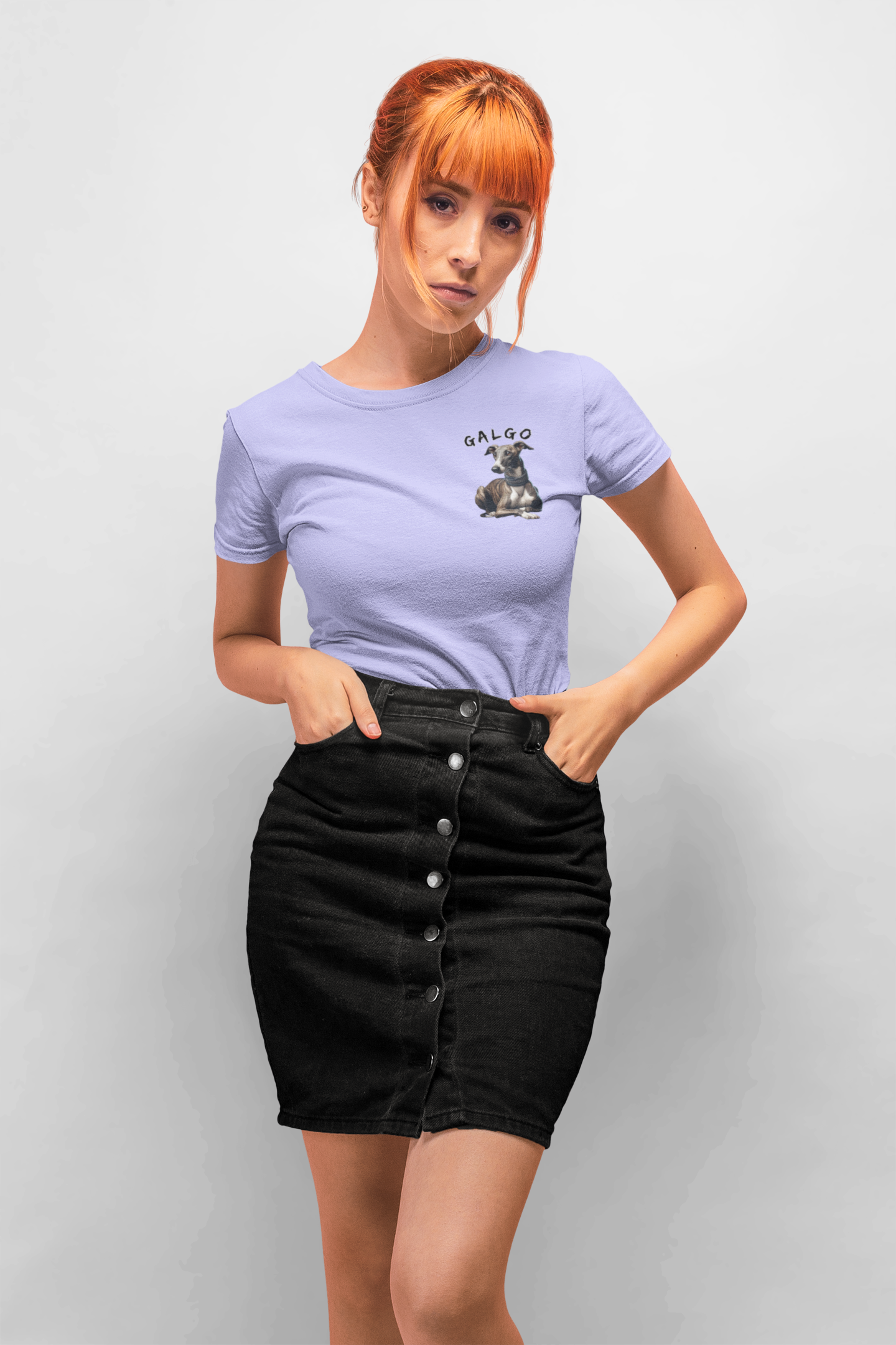 Galgo Espanol Sunset Run - Damen Muser Premium Organic Shirt SH