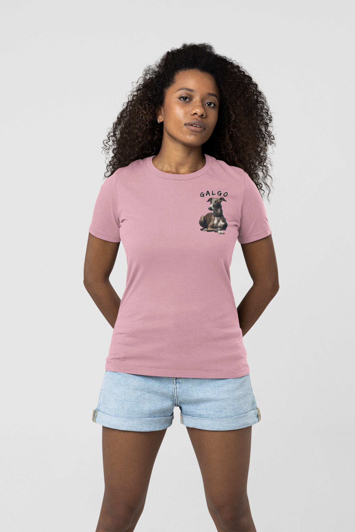 Galgo Espanol Sunset Run - Damen Muser Premium Organic Shirt SH