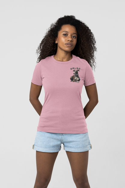 Galgo Espanol Sunset Run - Damen Muser Premium Organic Shirt SH