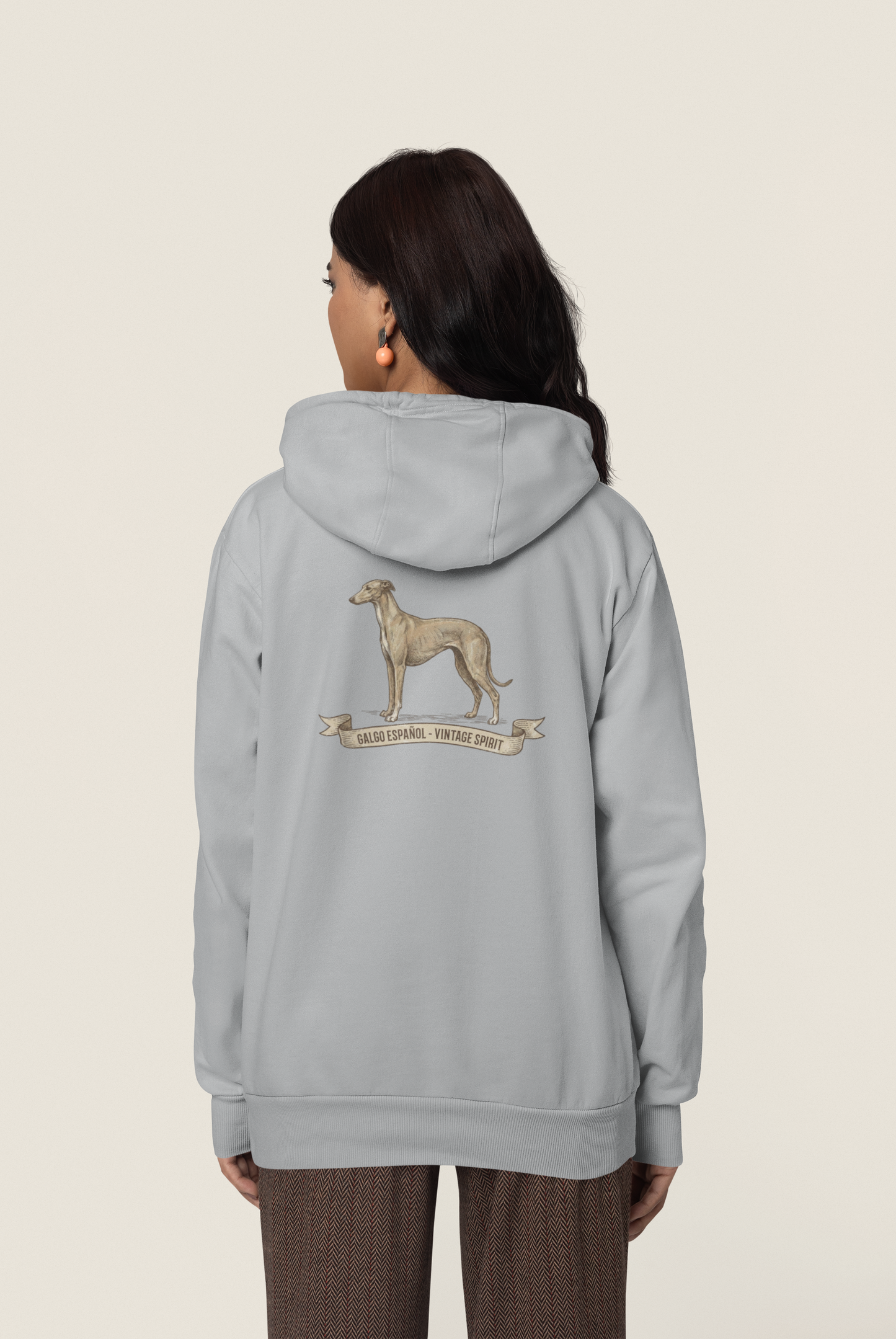 Galgo Espanol Vintage Spirit Back - Damen Hoodie SH