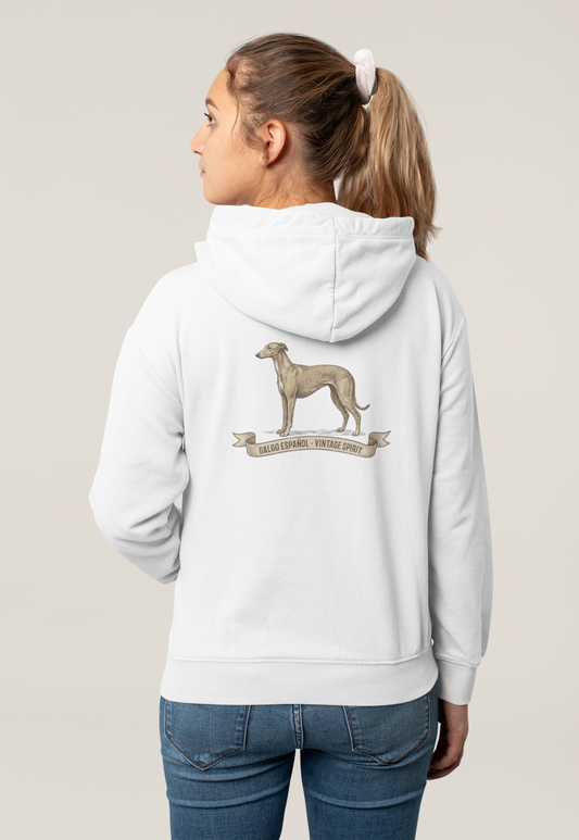 Galgo Espanol Vintage Spirit Back - Damen Hoodie SH