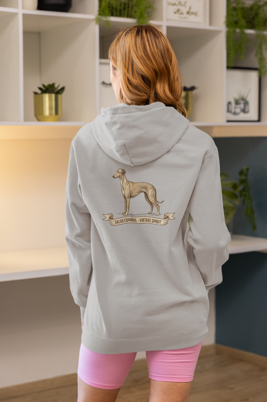Galgo Espanol Vintage Spirit Back - Damen Hoodie SH