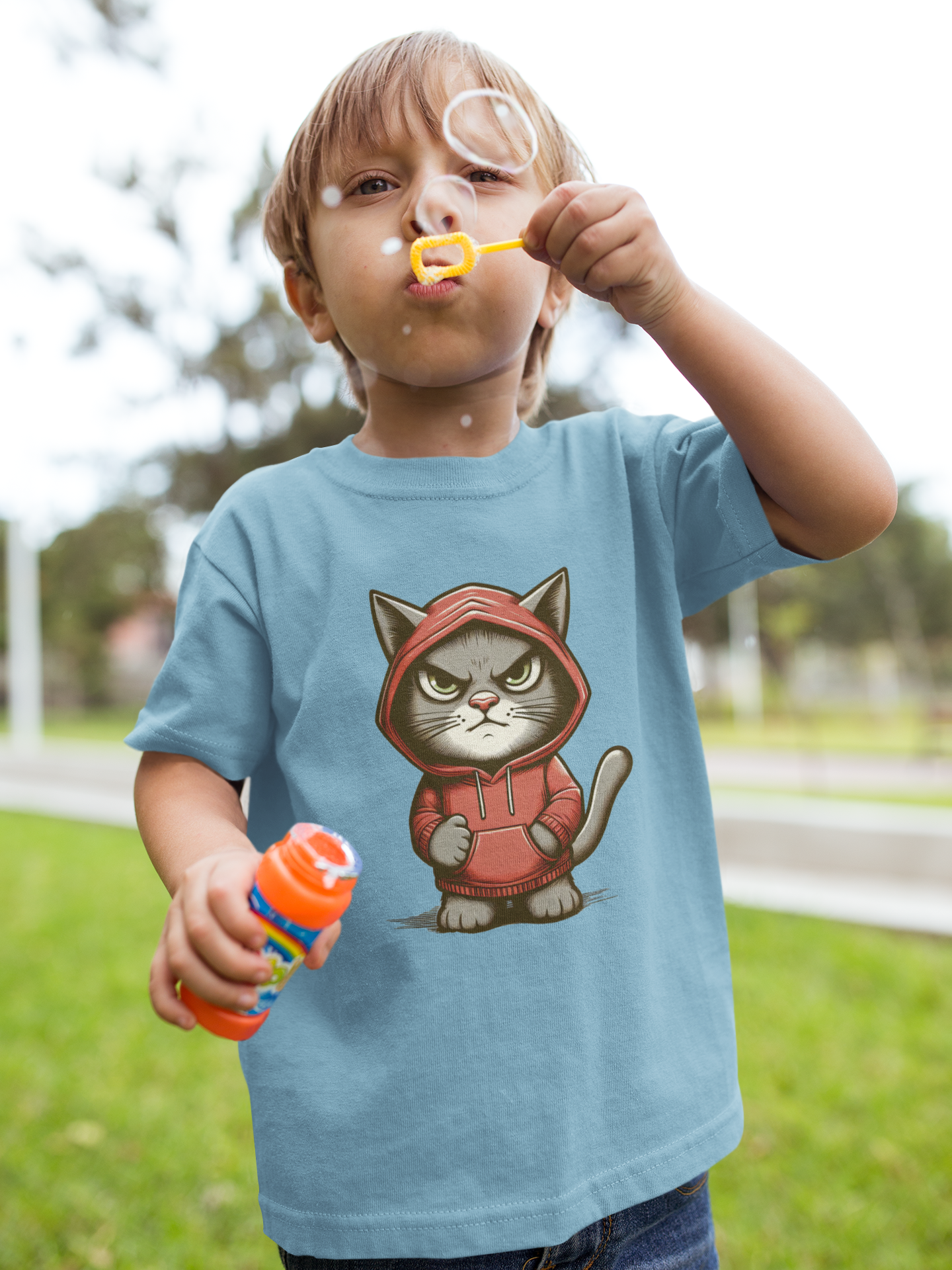 Grimmige Katze - Mini Creator 2.0 Kids T-Shirt SK