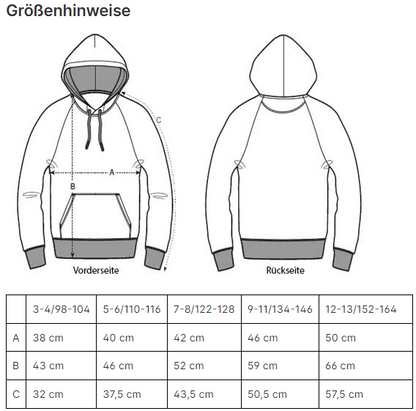Cartoon Hasen Gesicht - Mini Cruiser Hoodie 2.0 SK