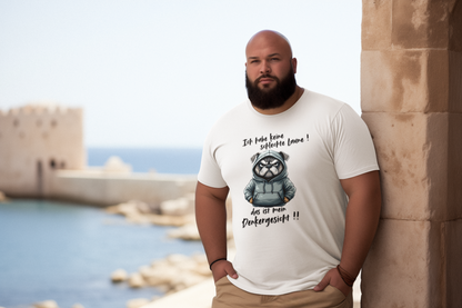 I'm not in a bad mood! That's my thinking face!! Dog - Unisex Adult Organic Cotton Short Sleeve Shirt Creator T-Shirt 2.0 ST/St SH