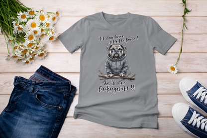 I'm not in a bad mood! That's my thinking dog face - Unisex Kids Short Sleeve Shirt Organic Cotton Durable T-Shirt Kids BC SH