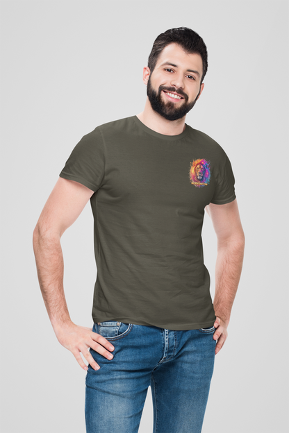 Lion Be Wild and Free Galaxy Mini - Unisex Adult Organic Creator T-Shirt ST/ST SH