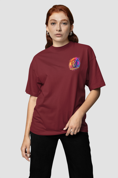Lion Be Wild and Free Galaxy Mini - Unisex Adult Organic Creator T-Shirt ST/ST SH