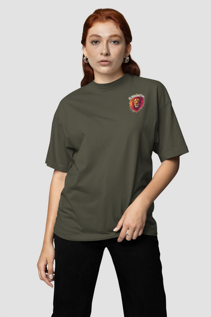 Lion Be Wild and Free Mini Front - Unisex Adult Organic Creator T-Shirt ST/ST SH