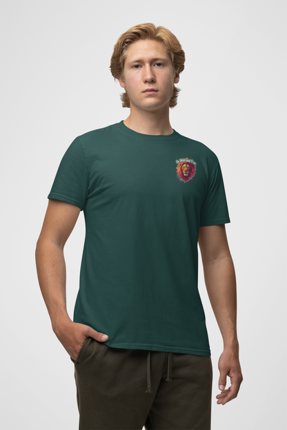 Lion Be Wild and Free Mini Front - Unisex Adult Organic Creator T-Shirt ST/ST SH