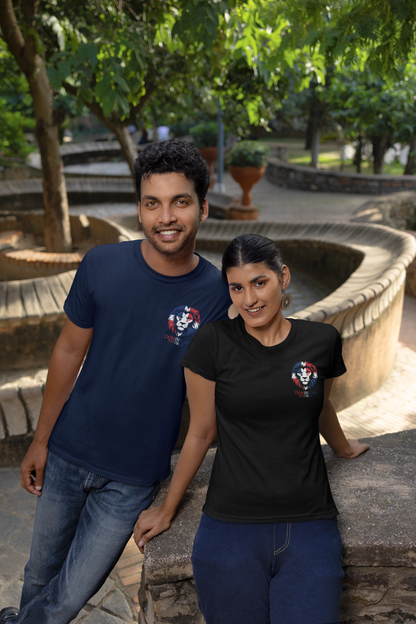 Löwe Dominican Republic Mini - Unisex Erwachsenen Bio Creator T-Shirt ST/ST SH