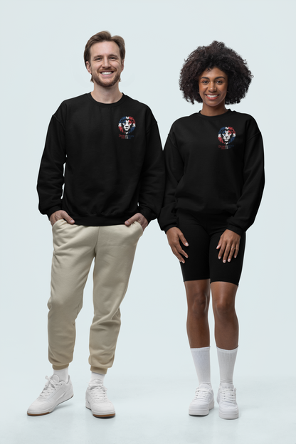 Löwe Dominican Republic Mini - Unisex Erwachsenen Changer Sweatshirt ST/ST SH
