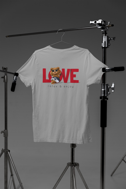 Love Teddy Relax and Enjoy - Camiseta del creador SK