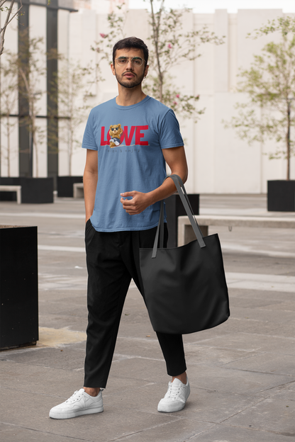 Love Teddy Relax and Enjoy 2.0 Front - Unisex Erwachsenen Bio Baumwolle Kurzarm Shirt Creator T-Shirt 2.0 ST/St SH