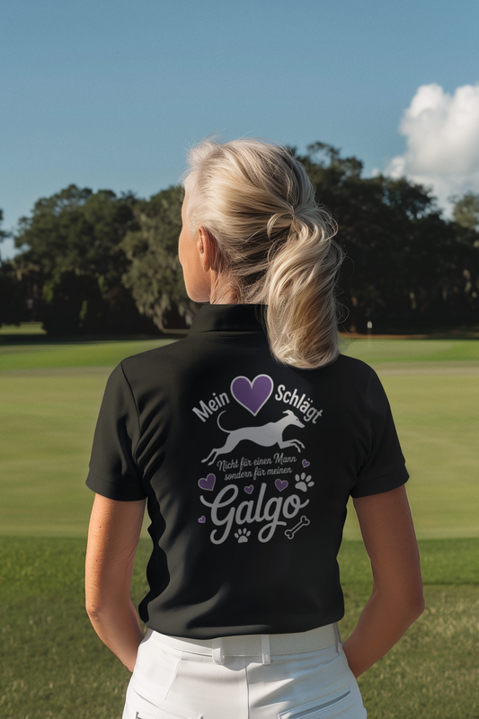 Mein Herz schlägt für mein Galgo - Damen Poloshirt