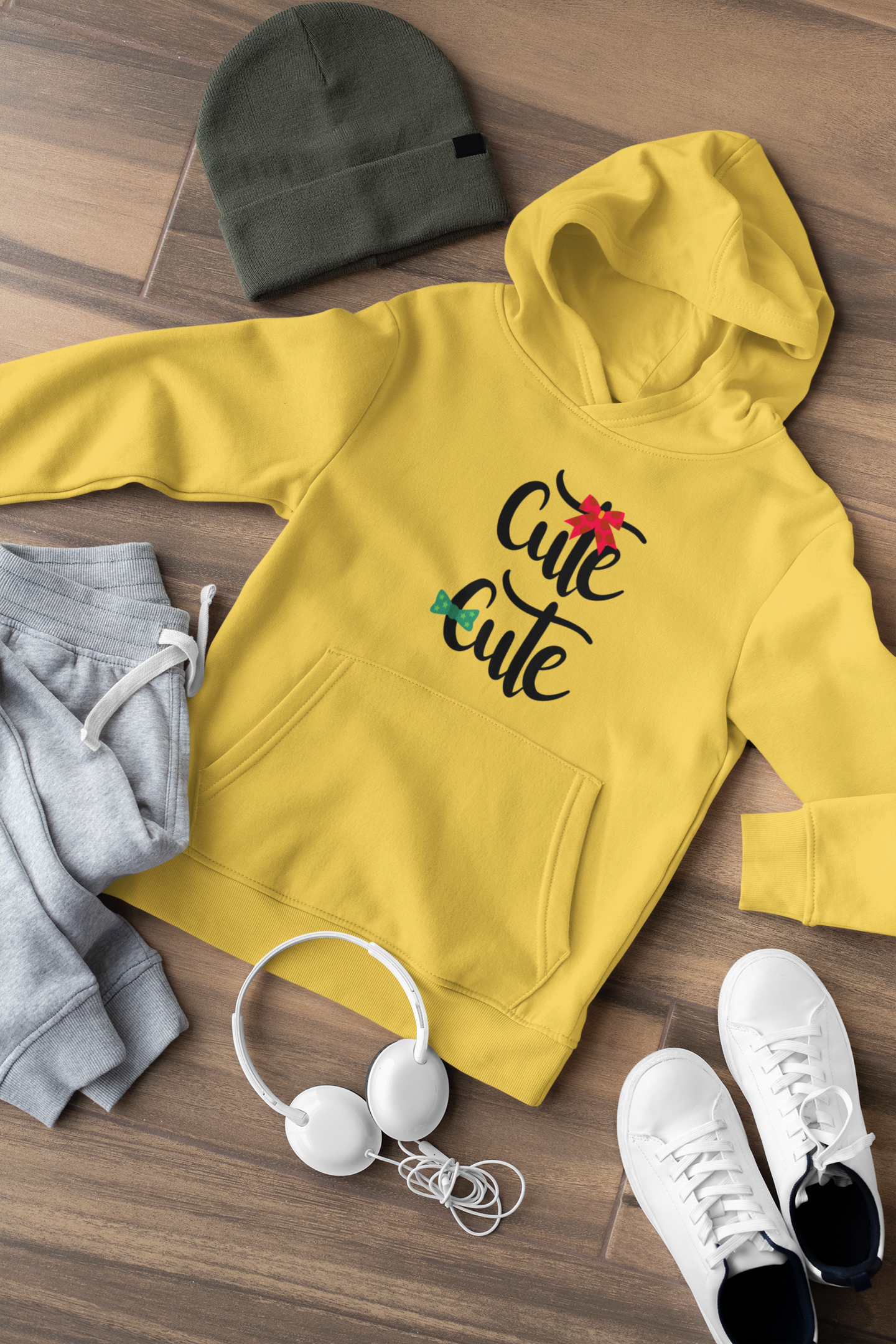 Hochwertiger Mittelschwerer Fleece-Hoodie für Jugendliche - Cute Cute - Weltweit verfügbar - GL