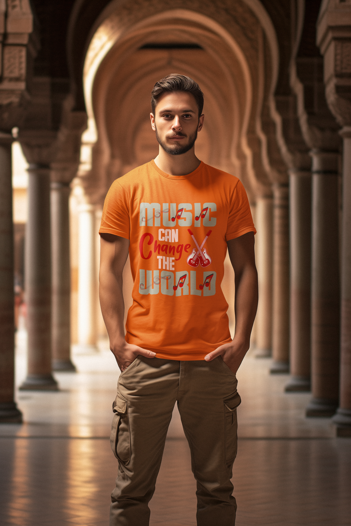 Music can Change the WORLD - Creator T-Shirt SK