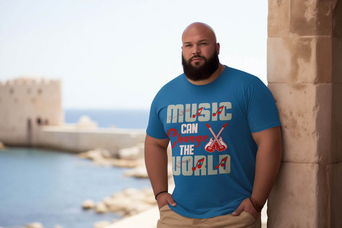 Music can Change the WORLD - Creator T-Shirt SK