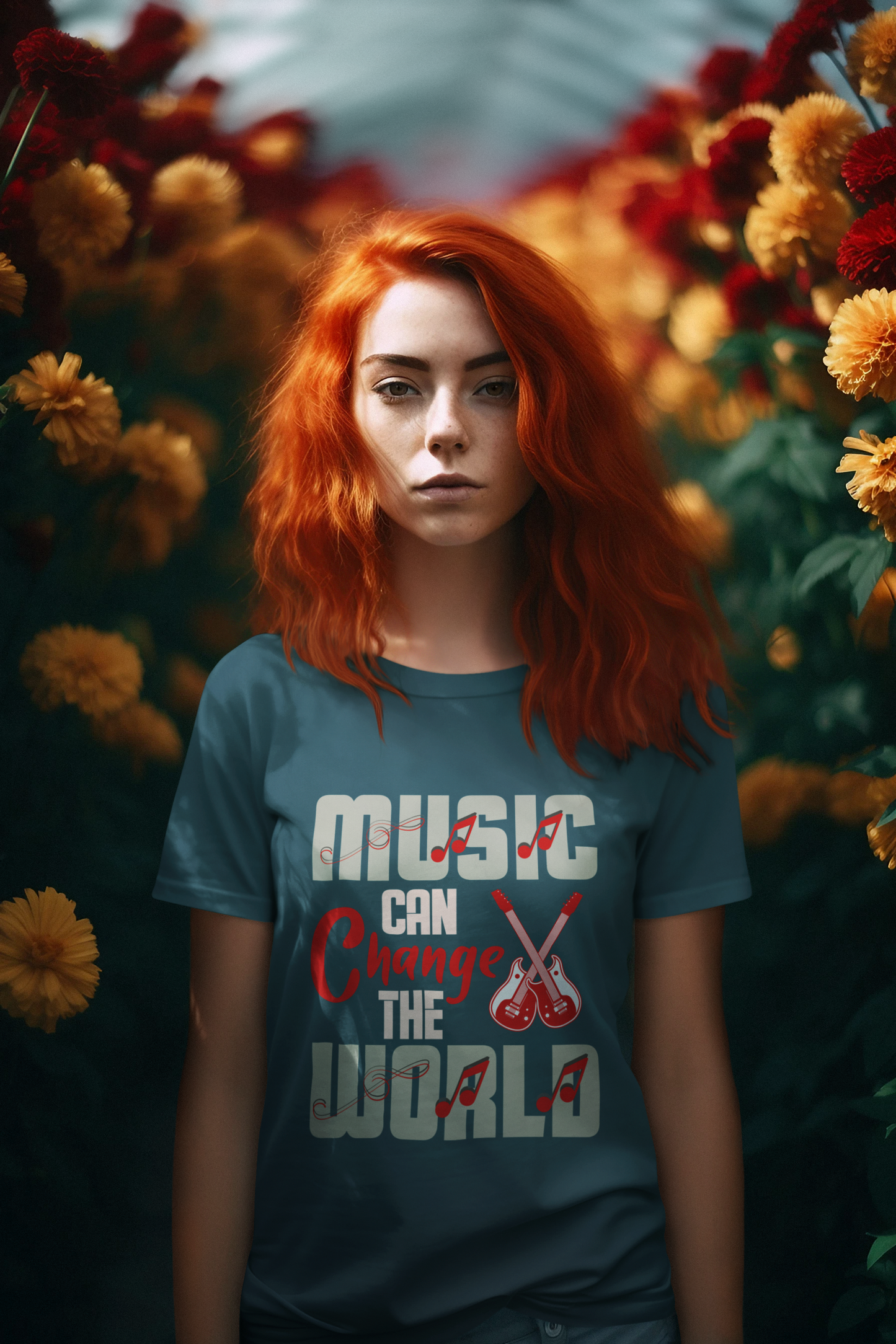 Music can Change the WORLD - Creator T-Shirt SK