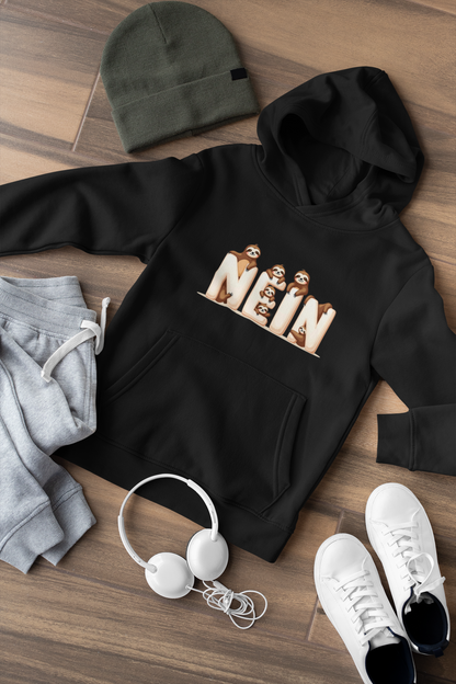 NEIN Faultiere Kinder Hoodie Pullover Bio Baumwolle Hochwertig Langlebig-Mini Cruiser Hoodie 2.0 ST/ST SH