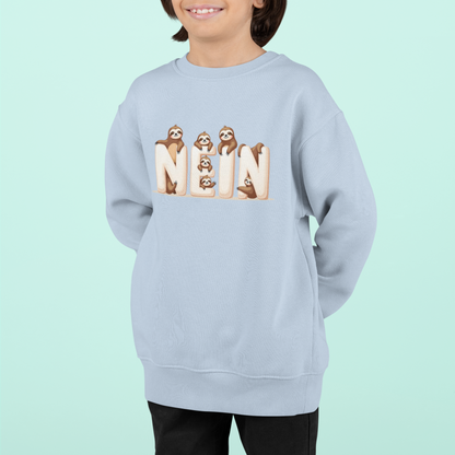Sudadera infantil No Sloths de algodón orgánico de alta calidad y duradera - Sudadera Mini Changer 2 PCS/PCS SH