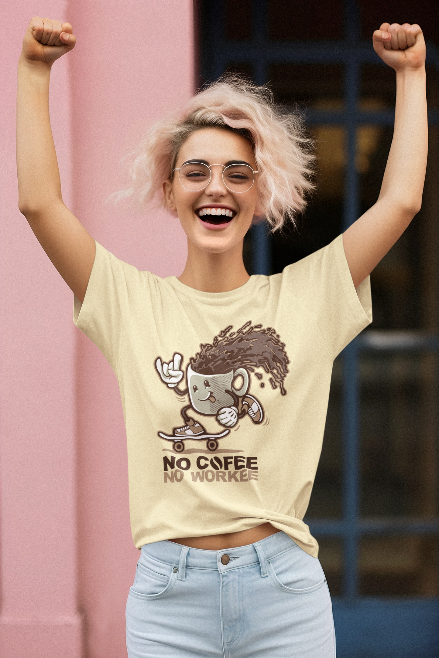 No Cofee No workee - Creator T-Shirt SK