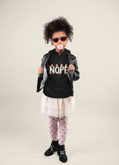 Nope Faultiere Kinder Hoodie Pullover Bio Baumwolle Hochwertig Langlebig - Mini Cruiser Hoodie 2.0 ST/ST SH