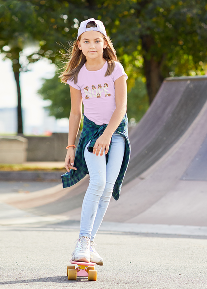 Nope Faultier - Kinder T-Shirt Kurzarm-Shirt Bio Baumwolle Hochwertig Langlebig - Mini Creator T-Shirt 2.0 ST/ST SH